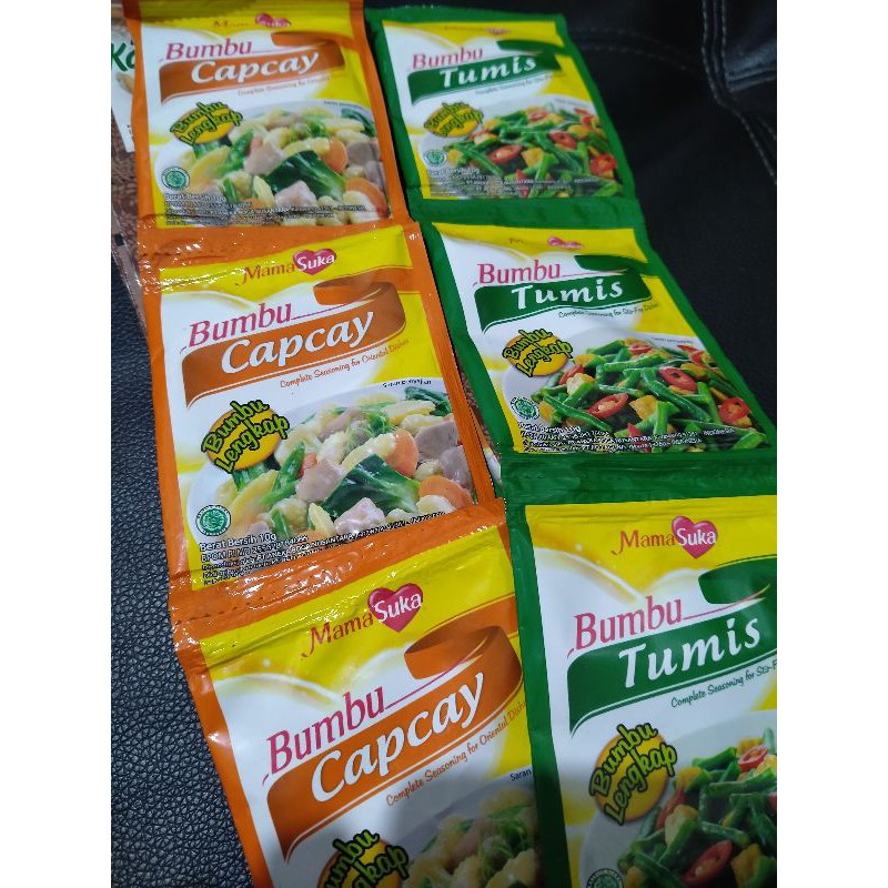 

Bumbu instant capcay dan tumis 10gr