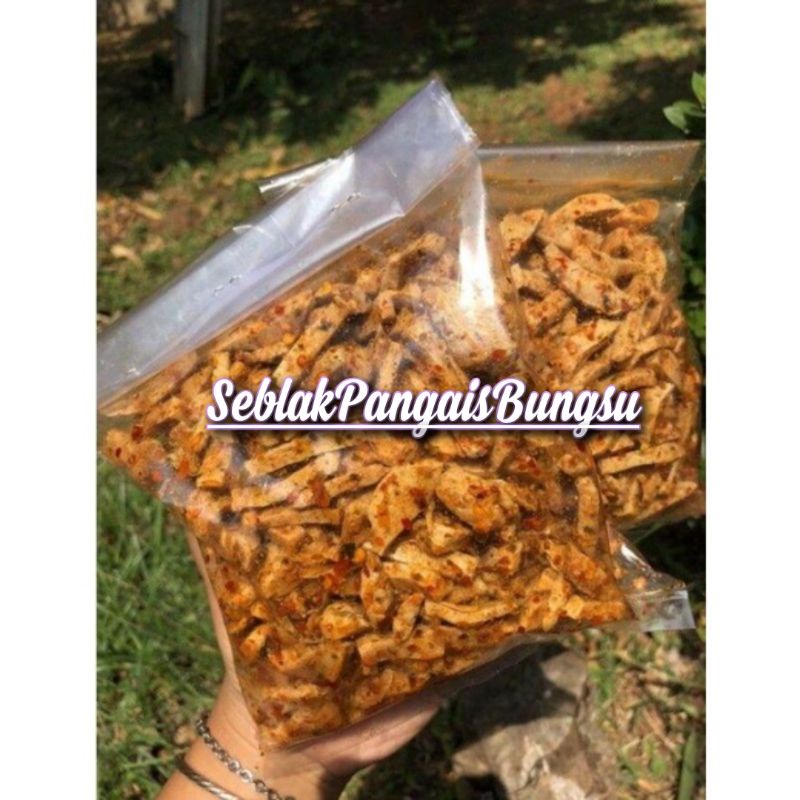 

Basreng Baso Goreng Extra pedas daun jeruk netto 250 gram