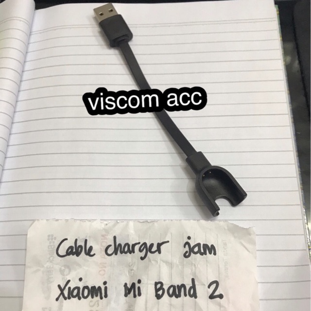 kabel charger jam xiaomi mi band 2 / usb charger mi band 2 ori oem