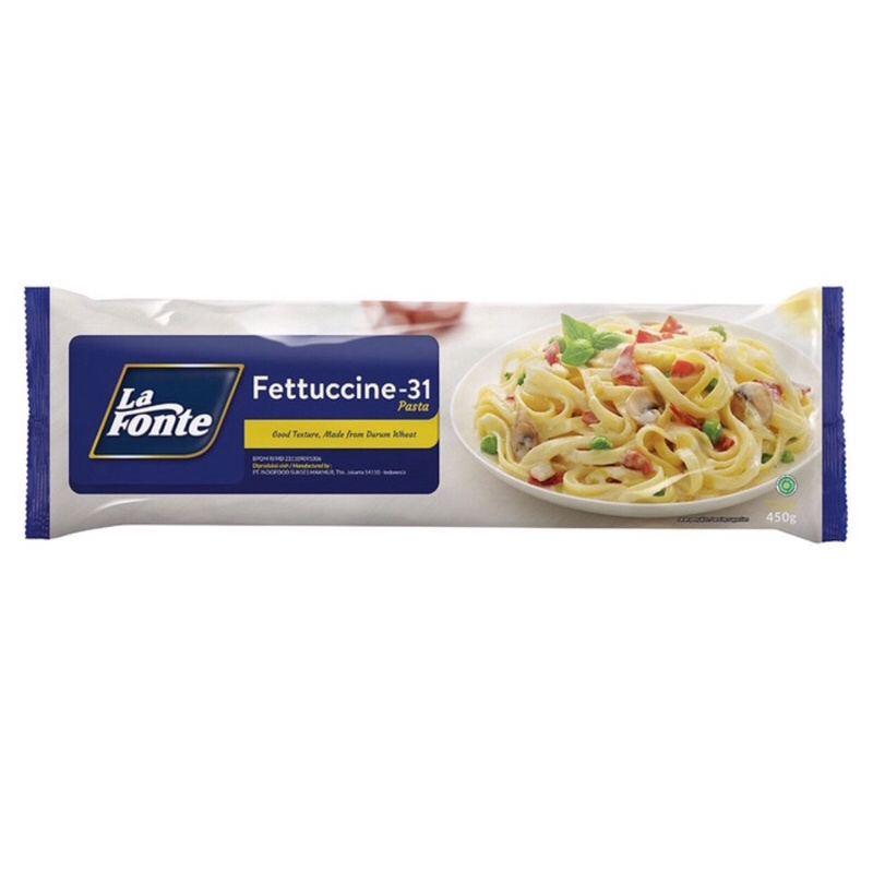 La Fonte Pasta Fettucine 450gr Mie Fetucini Lafonte