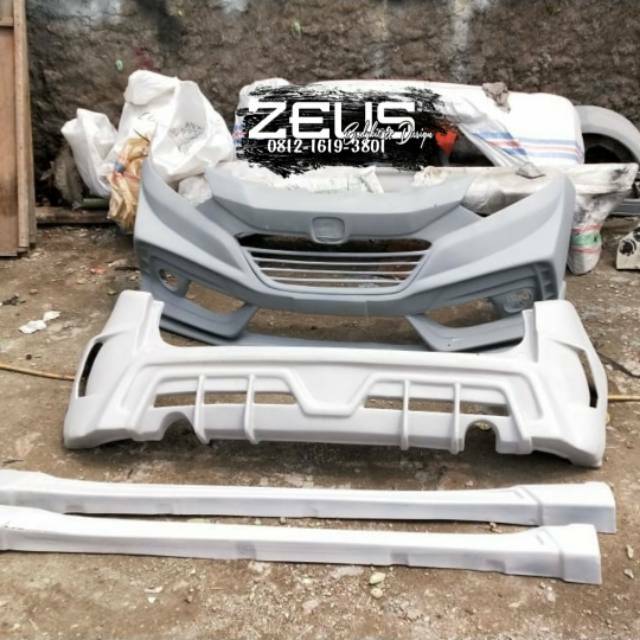 Jual Bodykit Hrv Custom Type R Kombinasi Lambo Indonesia Shopee Indonesia