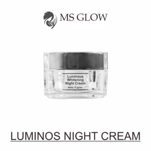 MS GLOW LUMINOUS NIGHT CREAM / CREAM MALAM LUMINOUS MS GLOW
