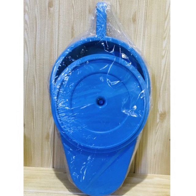 PISPOT PLASTIK BIRU | Alat Bantu BAB / Buang Air Besar