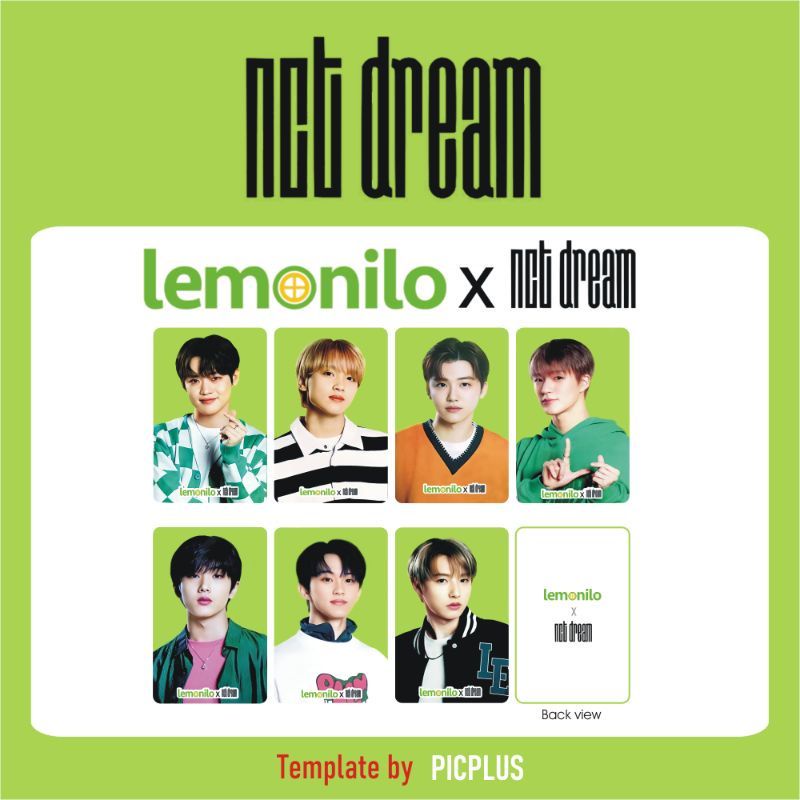 photocard lemonilo x NCT dream