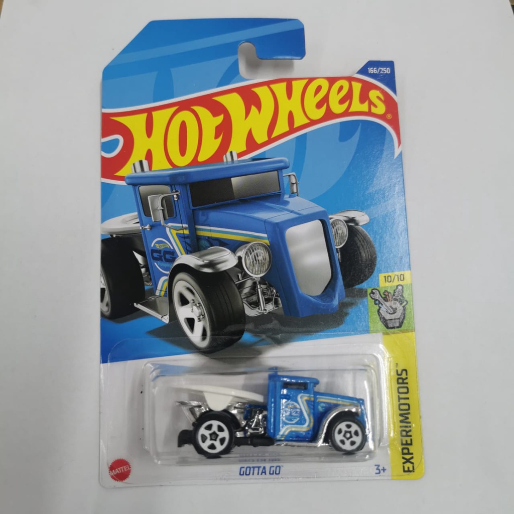 Hot Wheels J22 GOTTA GO BIRU EXPERIMOTORS MOBIL TOILET HW Hotwheels TREASURE HUNT REGULER THR