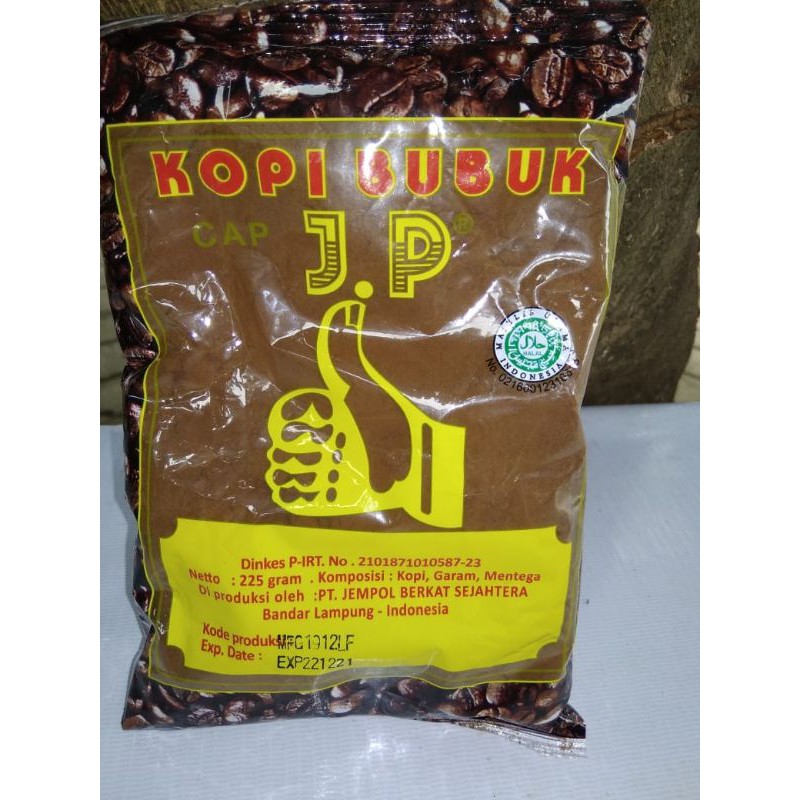 

Kopi Cap Jempol khas dari Lampung 225gr