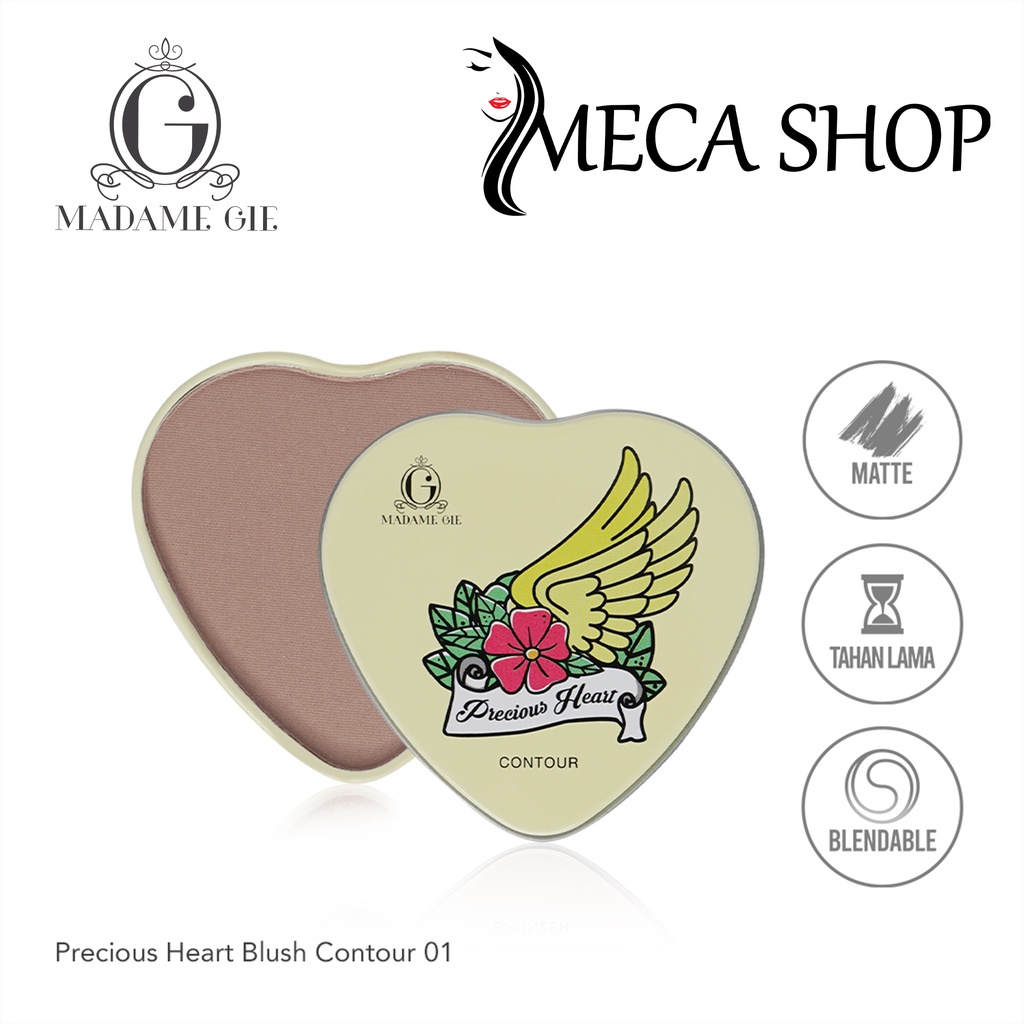 Madame Gie Precious Heart Bronzer | Blush On | Countour | Highlighter