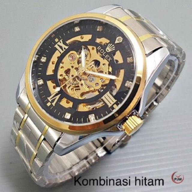 Jam tangan pria rolex automatic