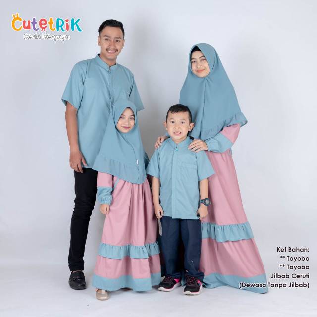 CUTETRIK-SARIMBIT  CUTETRIK  SET GAMIS ANAK, GAMIS ANAK PLUS KHIMAR, GAMIS  CUTETRIK GS-38