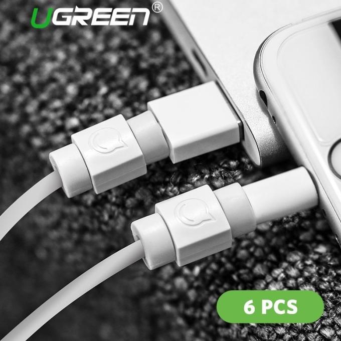

(BISA COD) UGREEN Cable Cord Protector Pelindung Kabel Data Android iPhone 6pcs STOK TERBATAS Kode 974