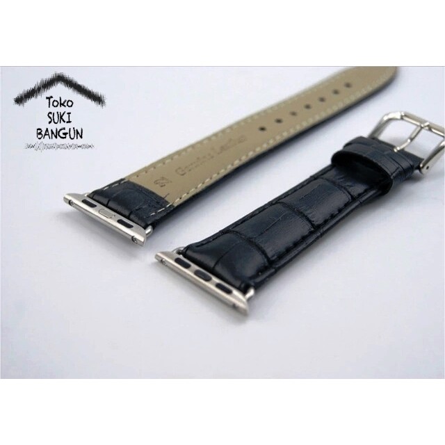 Strap Apple Watch Series 8 7 6 5 4 3 2 1 41mm 40mm 38mm TALI JAM Kulit Leather Buckle