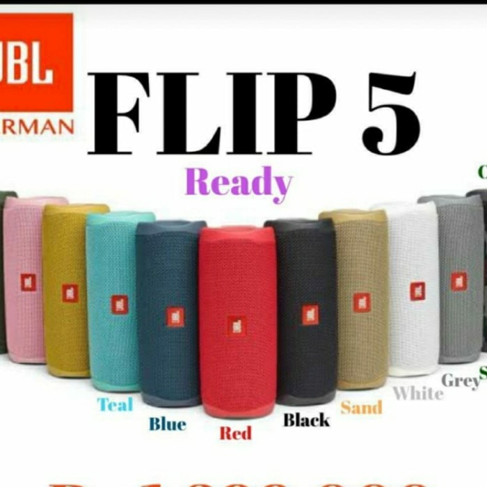 Speaker Jbl - Jbl Flip 5 Speaker Bluethoot Original Waterproof