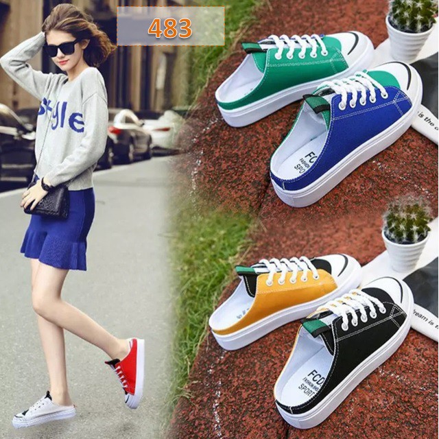 Sepatu Wanita Sneakers Cewek Venus (483) Sole 3 cm