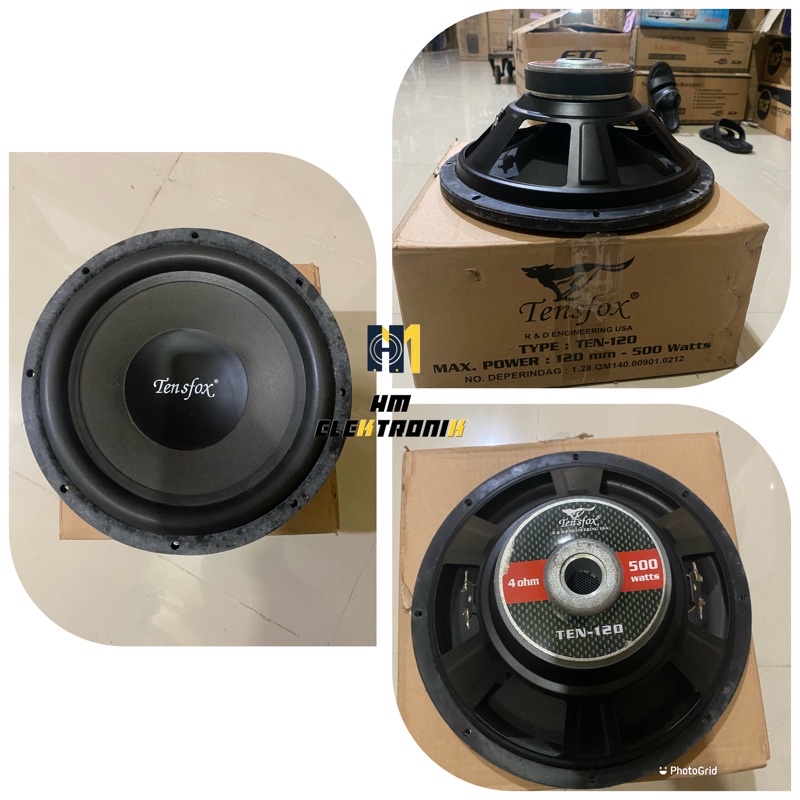 Speaker Subwoofer Tensfox sub 12 inch
