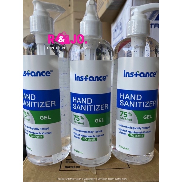 Instance Hand Sanitizer Gel 500 ml