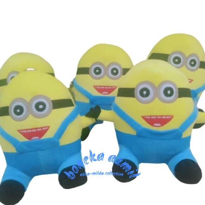 Boneka minion size l ukuran 30 cm