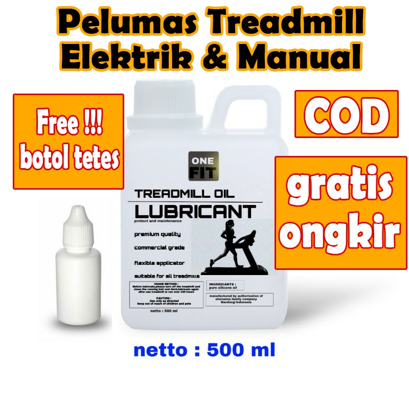 Oli treadmill elektrik manual pelumas minyak treadmill 500ml