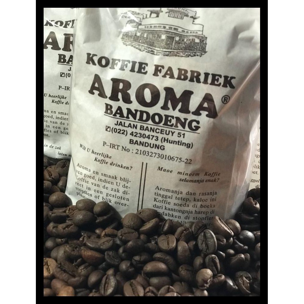 

Kopi Aroma Bandung // Mix Arabica Robusta Komplit