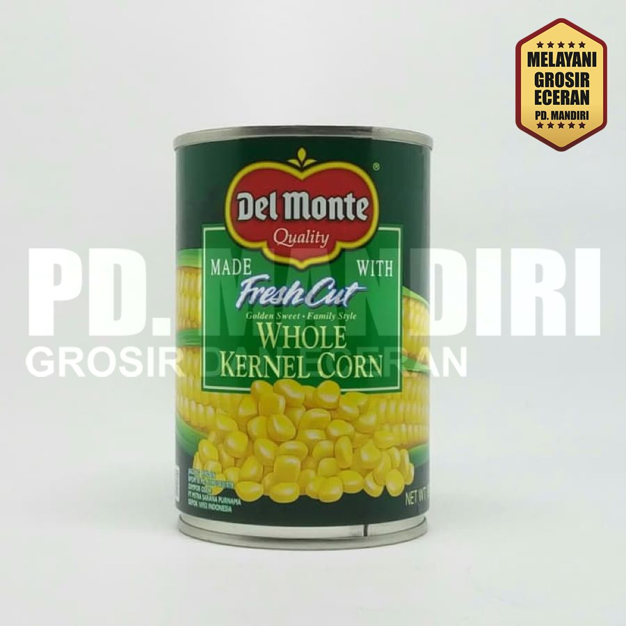 

DELMONTE FRESH CUT WHOLE KERNEL CORN BIJI JAGUNG 420 GR