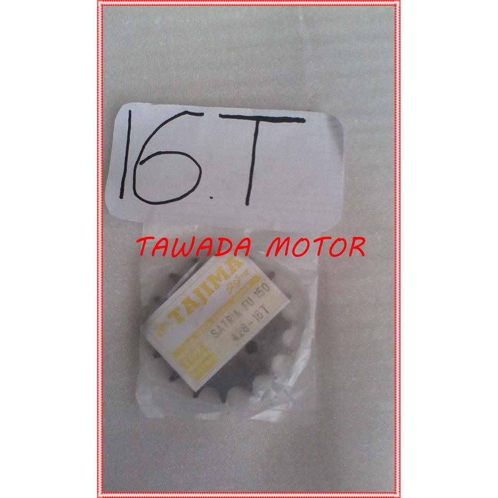 GIR DEPAN TAJIMA 16T-428 SUZUKI SATRIA FU