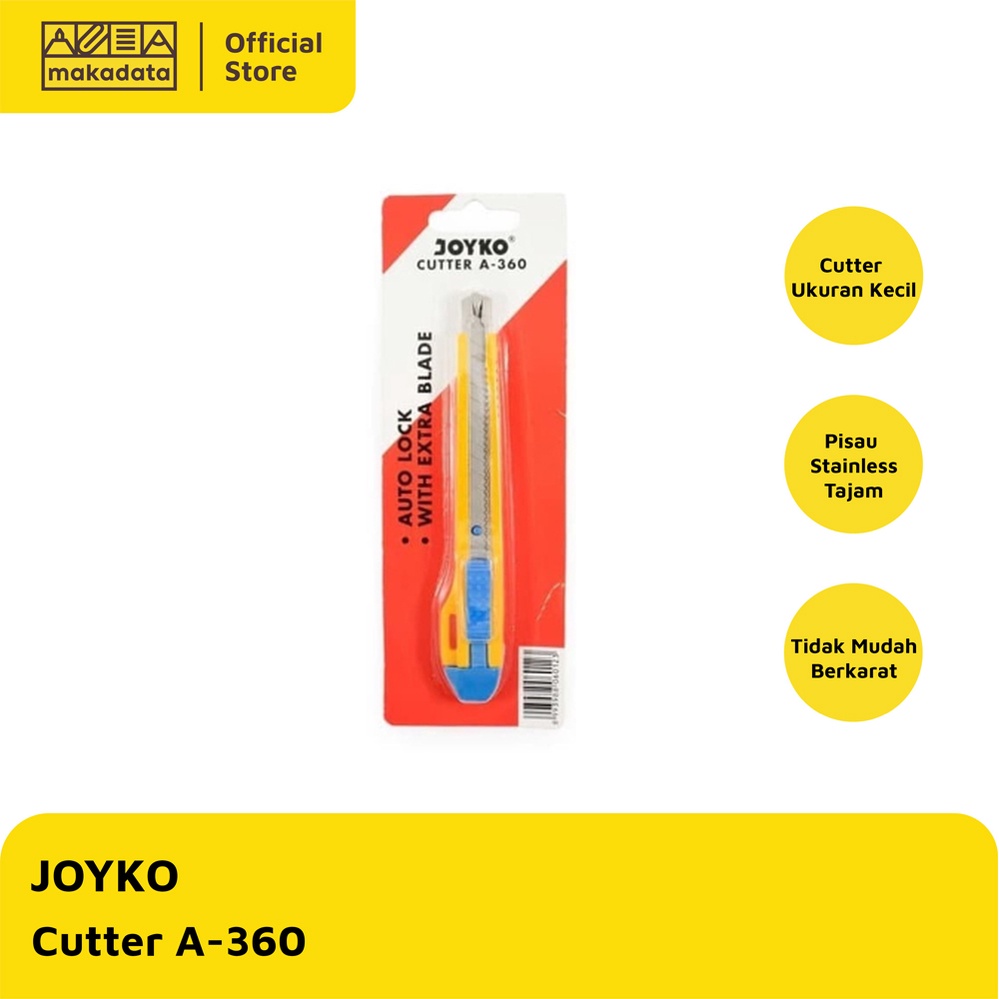 CUTTER JOYKO A-360 UKURAN KECIL (1 PCS) MURAH