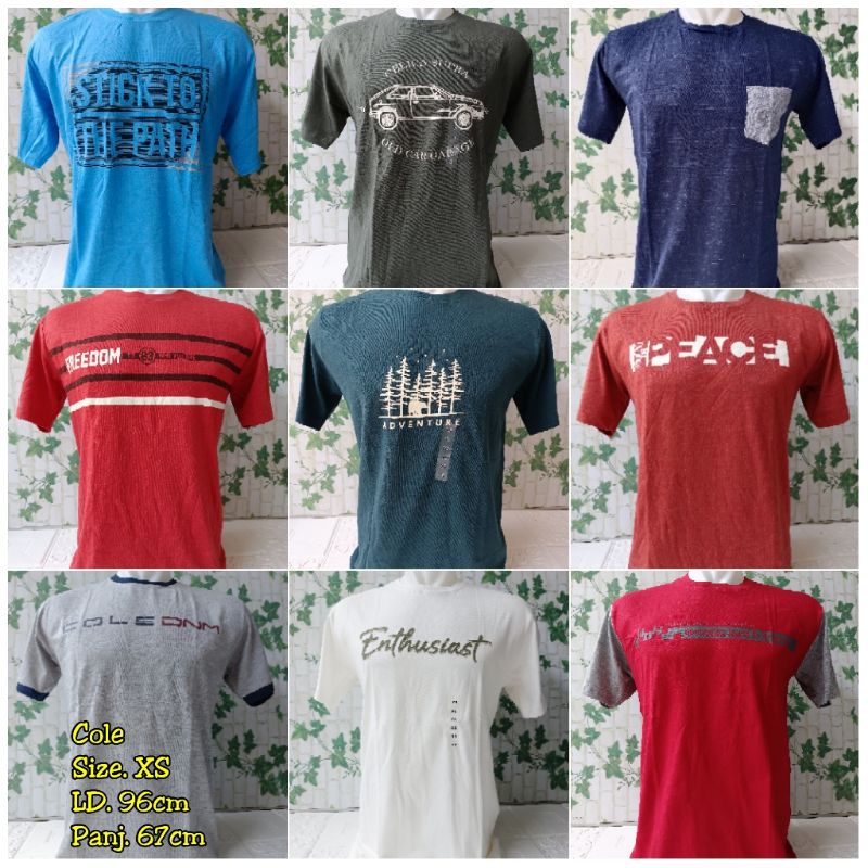 Kaos Cole Size XS