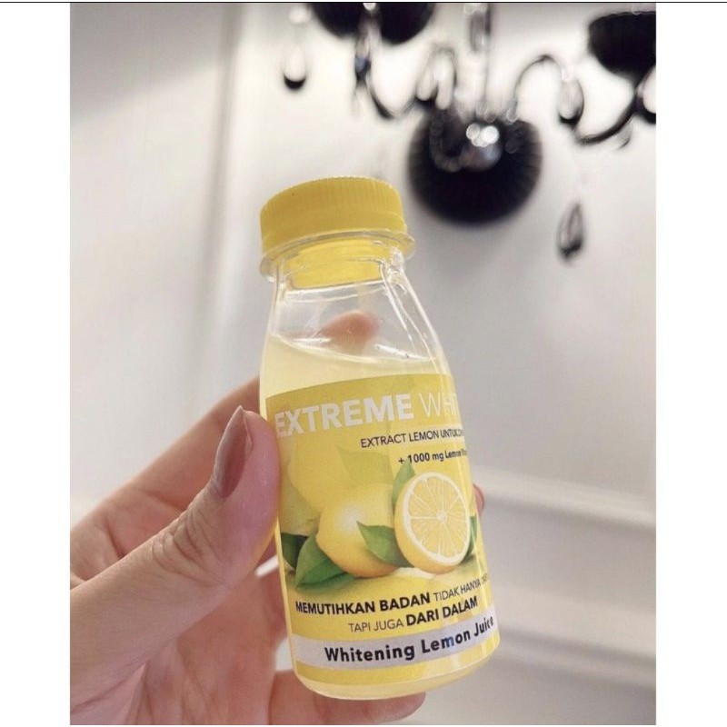 

WHITENING LEMON JUICE/MINUMAN WHITENING TERBAIK/MINUMAN WHITENING VIRAL