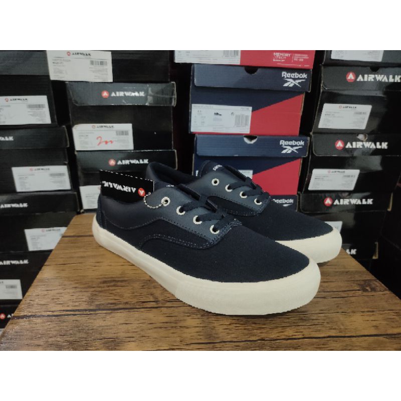 Sepatu Airwalk Mikki Navy Unisex Pria Wanita Laki Perempuan Original