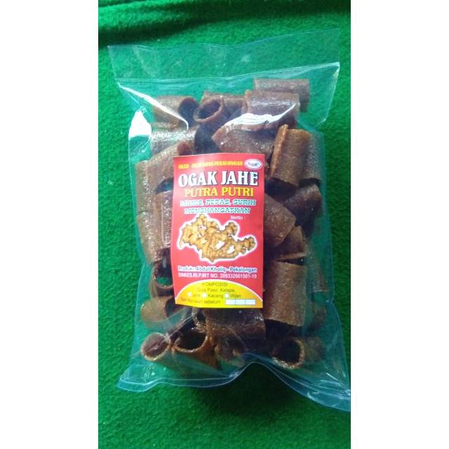 

Ogak Jahe / Noga Jahe / Berat Bersih 500 gram khas pekalongan / noga Pekalongan / Permen Ogak