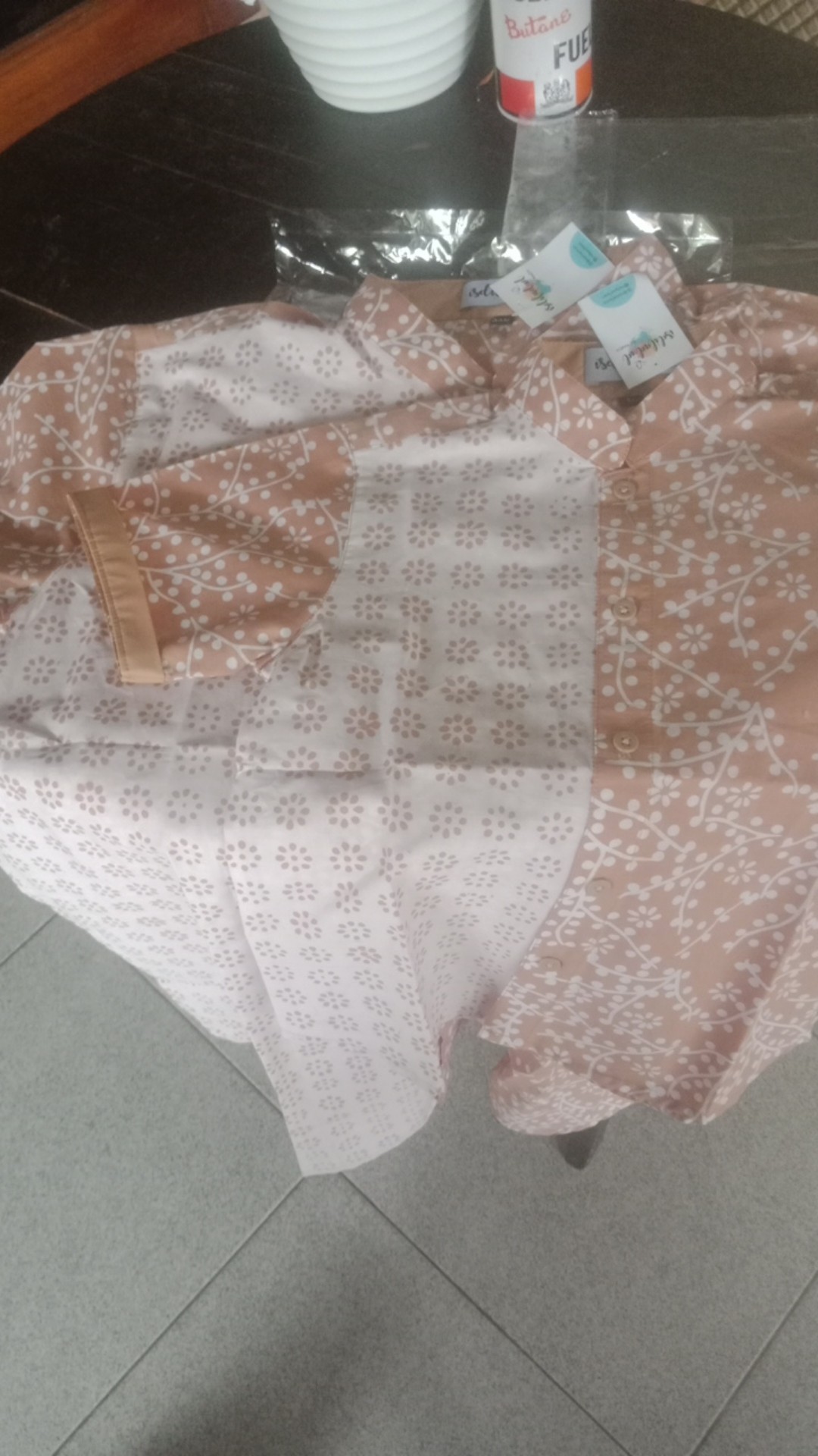 Po Batik Anak & Ayah Lengan Pendek