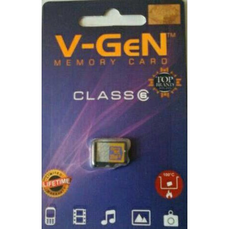 Micro Sd Vgen 8 Gb Class 6