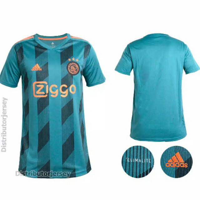 Jersey bola ajax away 2019/2020 Grade ori