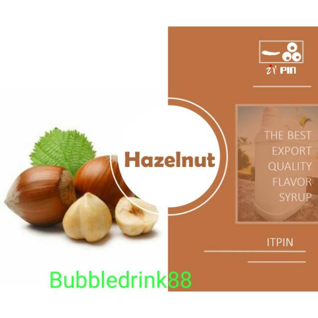 

Itpin Sirup Hazelnut premium 2.5kg kualitas terbaik sirup rasa kacang 2000ml / 2liter 2HZJ