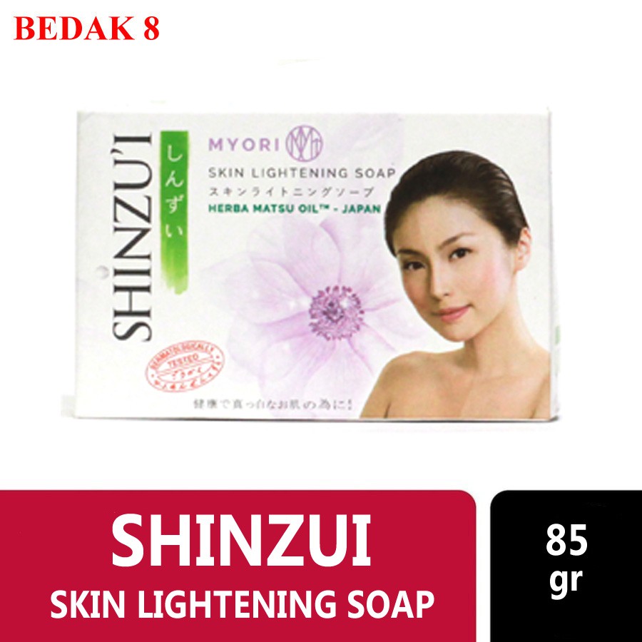 Sabun Shinzui  Batangan 80 gr/ Shinzui Skin Lightening Soap