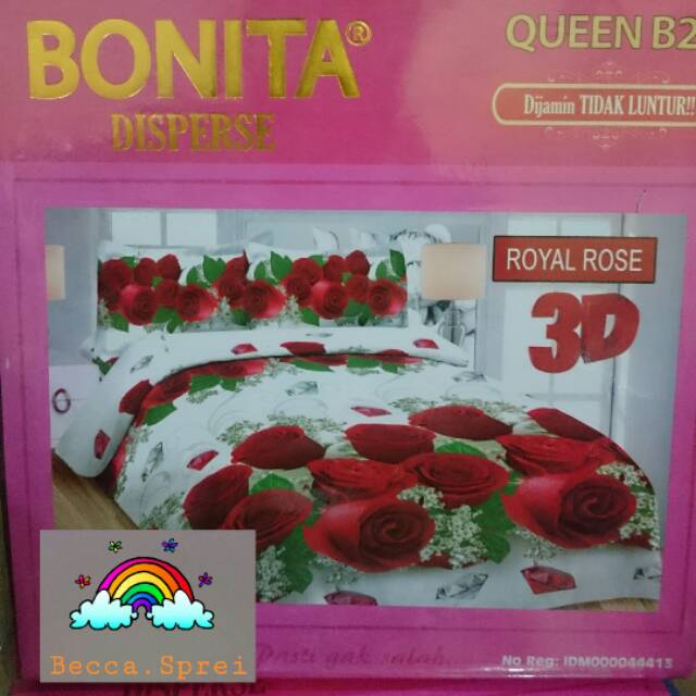 Sprei Bonita (Royal Rose)