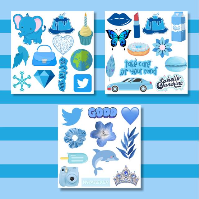 

Tumblr stiker versi Biru