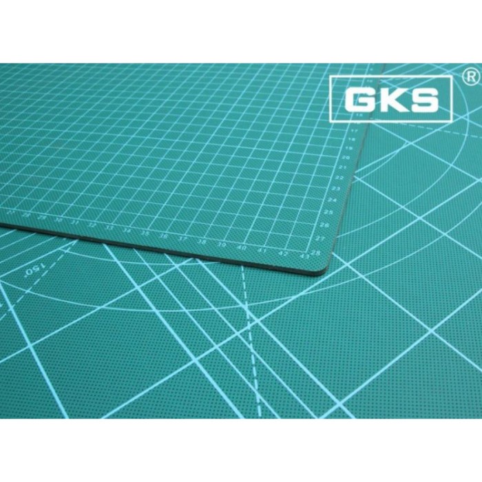 

Terbatas Gks Work Cutting Mat Pad A3 45 X 30Cm Limited