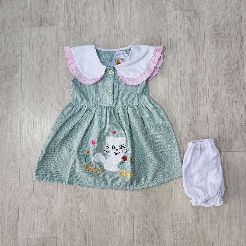 baju bayi perempuan dress baby girl jsb9