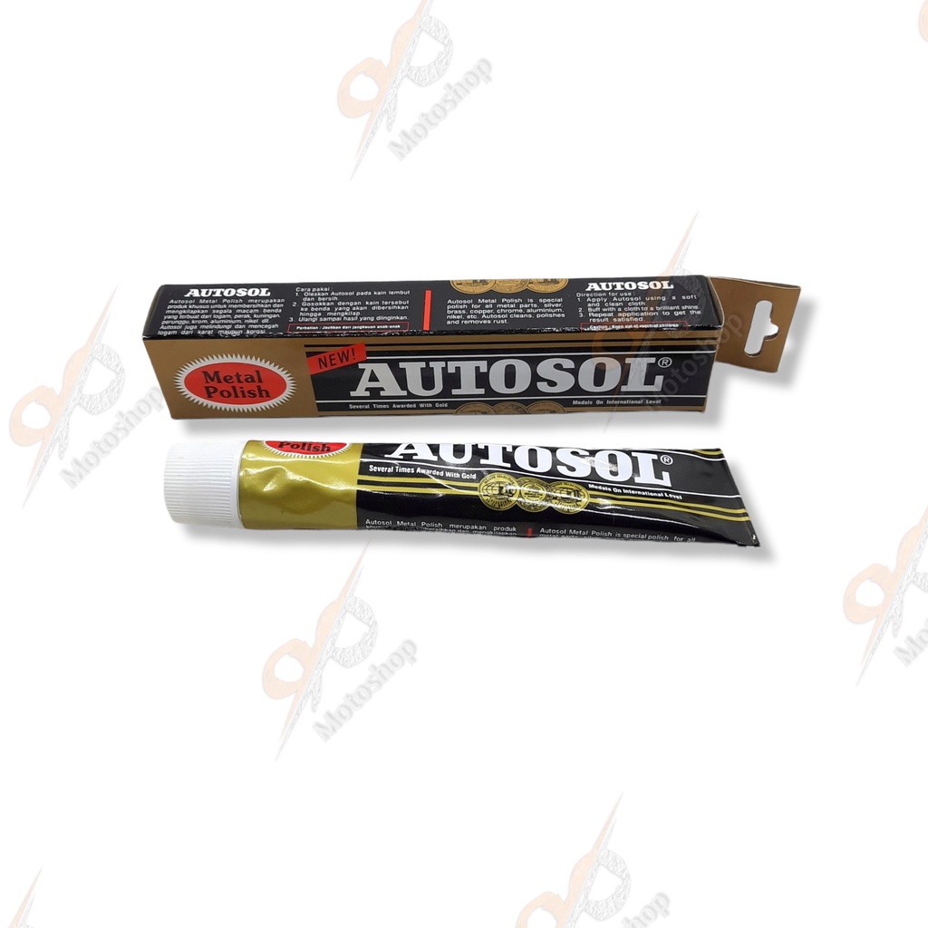 Autosol Metal Polish 50G Pembersih Logam Pengkilap Logam Besar