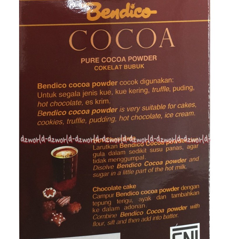 

bendico cocoa powder bubuk coklat 100gr