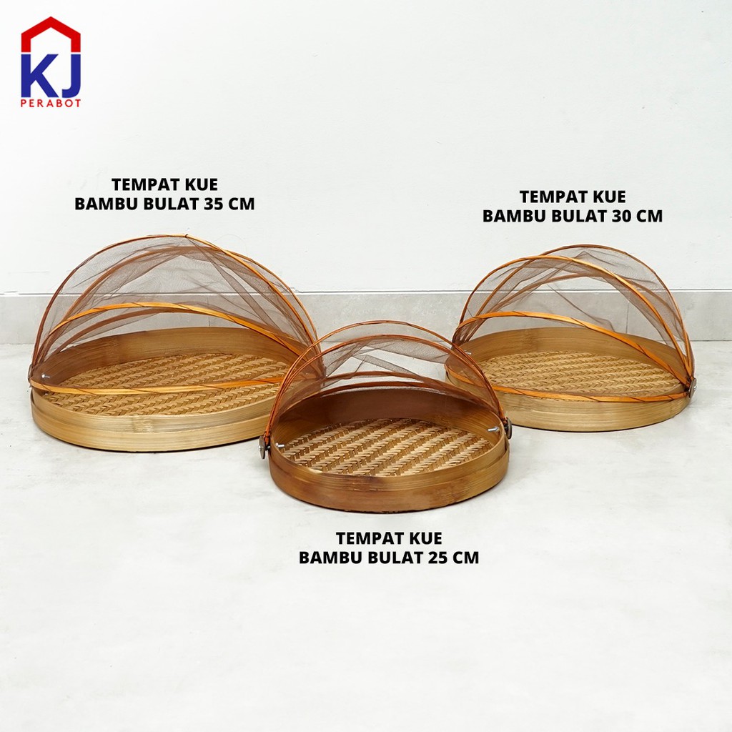 Tempat Kue Bambu Bulat Shopee Indonesia 3246