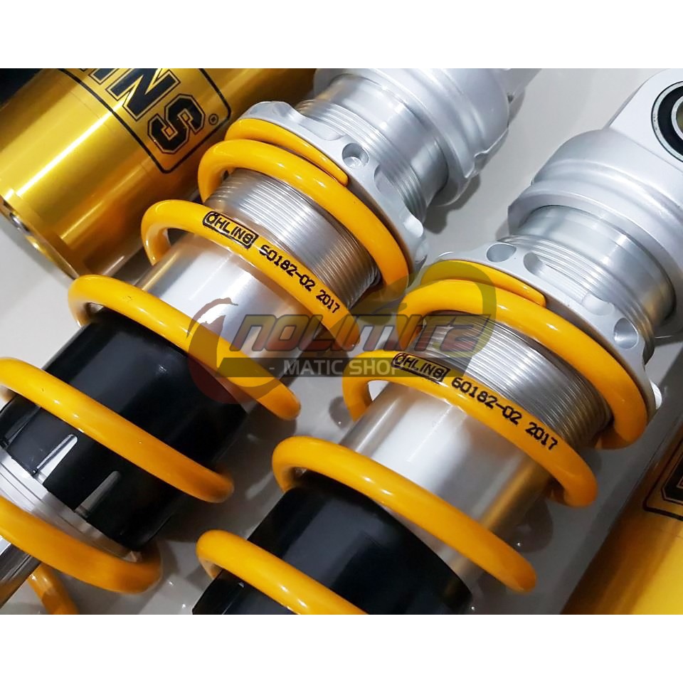 Shock / Shockbreaker OHLINS 306mm Tabung Atas Yamaha Aerox 155