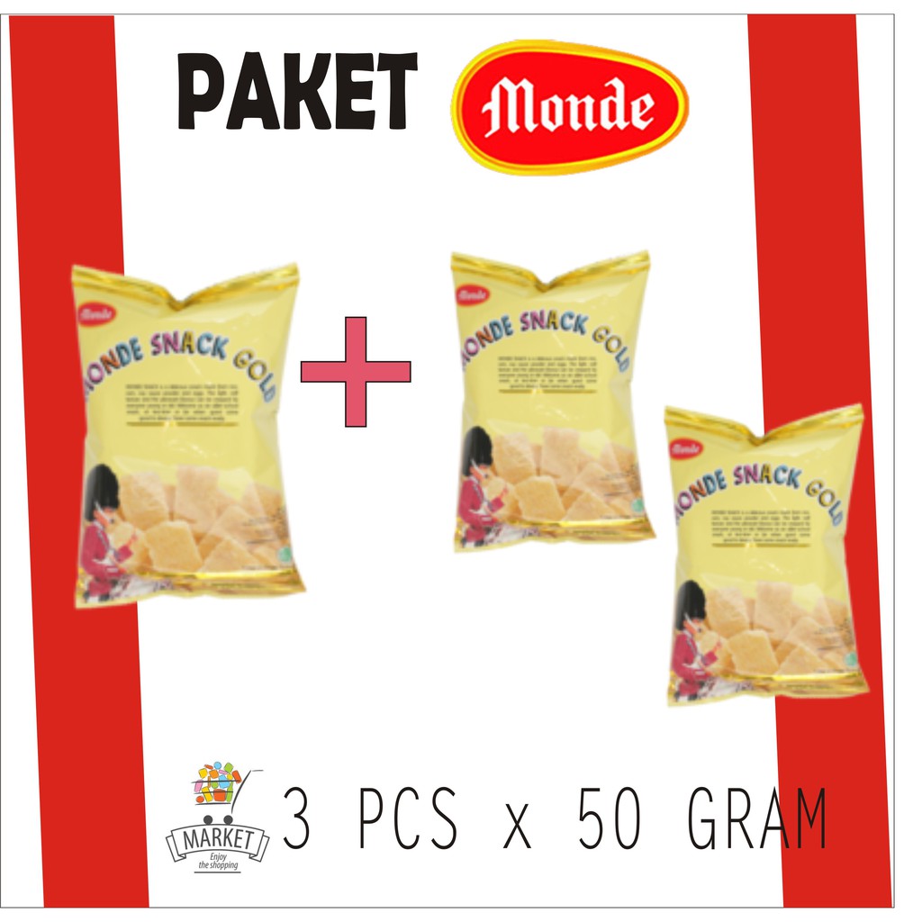 

Promo 3 Pcs Monde Serena Snack 50 Gr