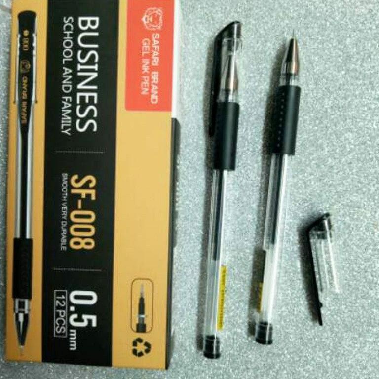 

WOW BANGET SAFARI PULPEN GEL PEN BOLPOIN SF-008 (1PCS) PENA BALLPOINT 0.5MM 2380 ㄸ