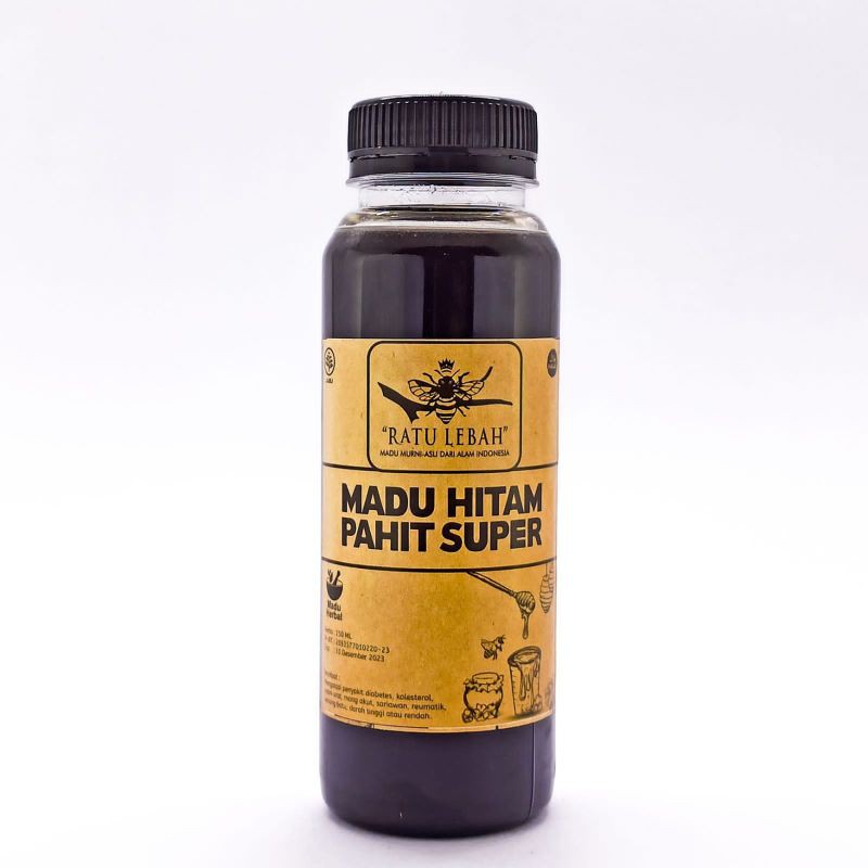 

Madu Hitam Pahit Super Ratu Lebah 250 ML