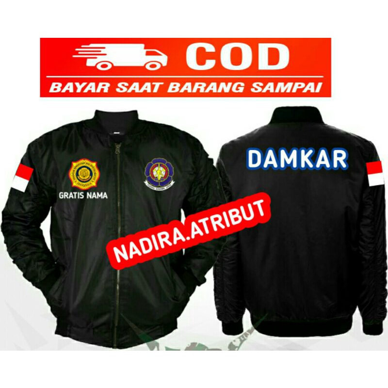 JAKET   DAMKAR / JAKET BOMBER DAMKAR / JAKET PEMADAM / JAKET BOMBER PEMADAM