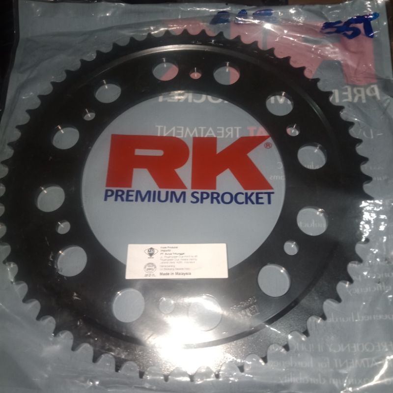 [ RK ] Gear Belakang merk RK CRF 150L tipe 428
