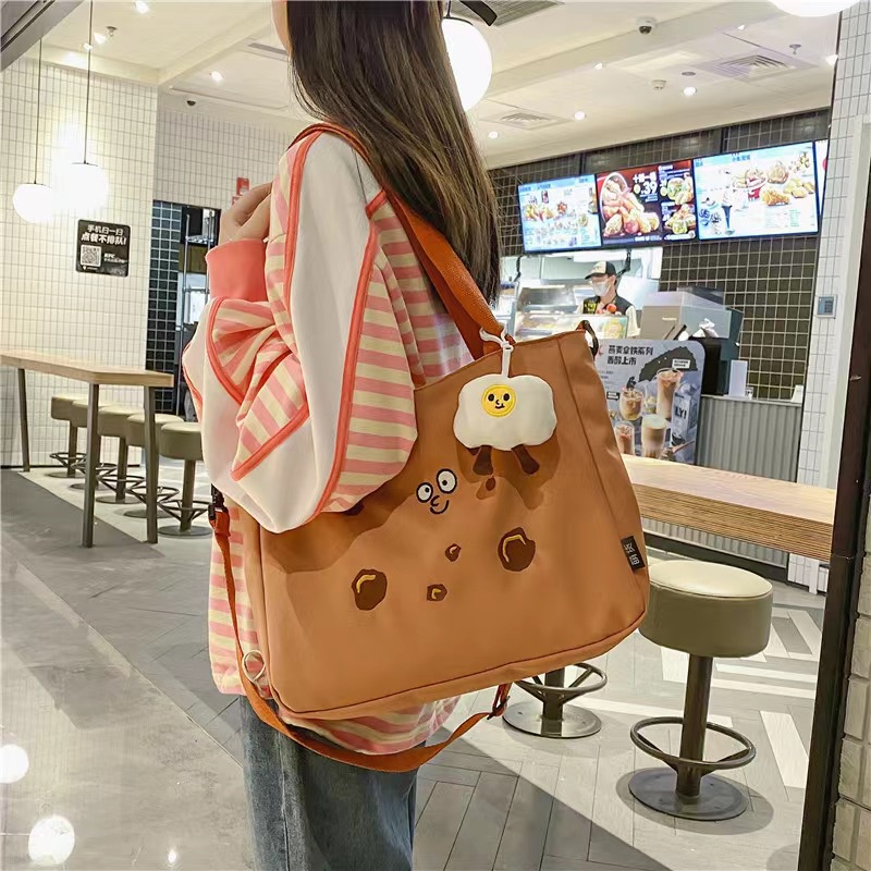 pink mall-Tas nylon Selempang Cute Motif TAS TOTE BAG WANITA / TOTE BAG WANITA / TOTE BAG MURAH