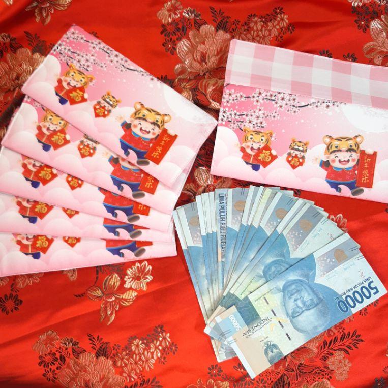 

[PRODUK DPBQM] Angpao imlek, angpao kain, angpao imlek 2022, angpao tiger, angpao macan, imlek JW0