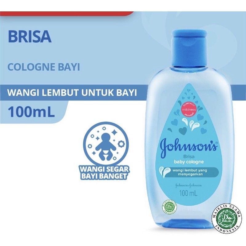 Johnson Baby Cologne Wangi Lembut Yang Menyegarkan 100ml